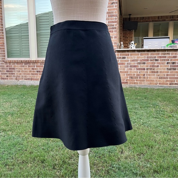 Burberry Dark blue Side Zipper Skirt - Picture 6 of 8